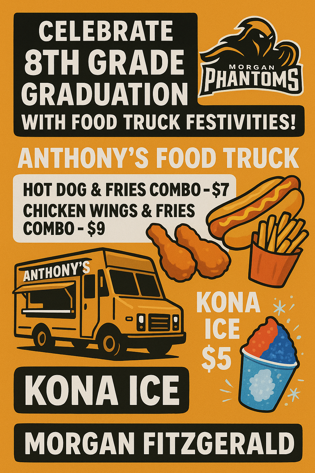  Celebrate 8th Grade Graduation with Food Truck Festivities!